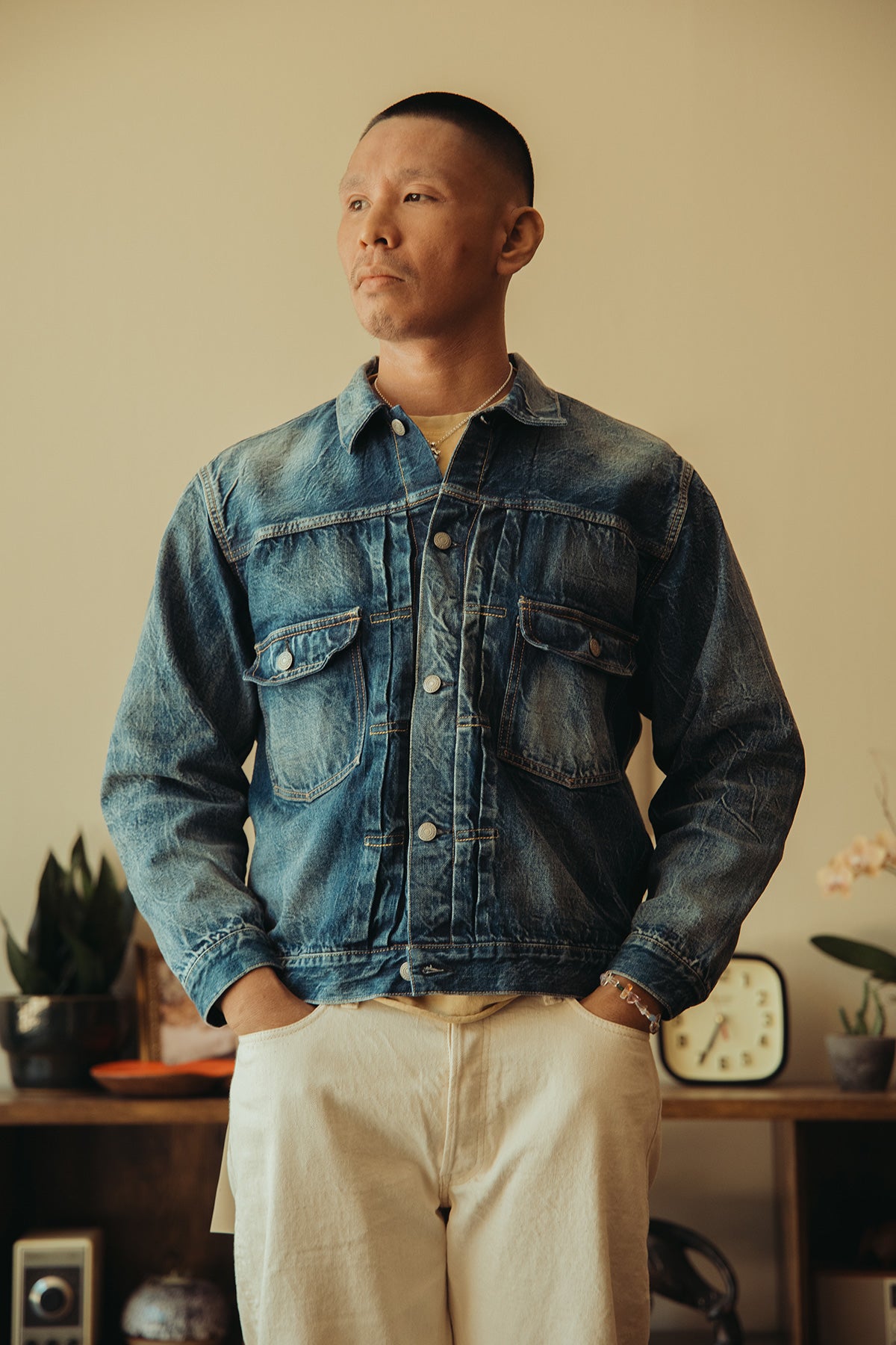 Fullcount - 2016-2102 - "More Than Real" Type 2 Denim Jacket - Indigo Blue - Canoe Club