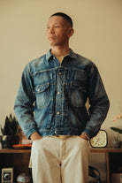 Fullcount - 2016-2102 - "More Than Real" Type 2 Denim Jacket - Indigo Blue - Canoe Club
