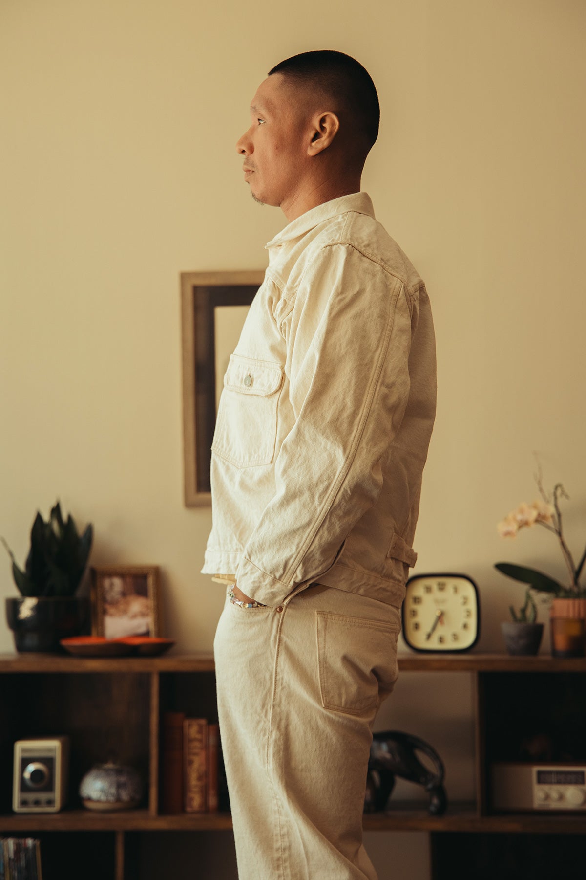 Fullcount - 2107EC - Type 1 Denim Jacket - Ecru - Canoe Club
