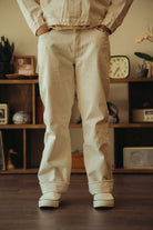 Fullcount - 0105EC - Wide Denim - Ecru - Canoe Club