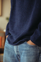 Howlin' - Extended Pleasure Knit - Navy Superfine Lambswool - Canoe Club