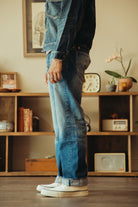 Fullcount - 1344-0105 - "More Than Real" Wide Denim - Indigo Blue - Canoe Club