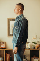Fullcount - 2050-2102 - "Fear of The Dark" Type 2 Denim Jacket - Indigo Blue - Canoe Club