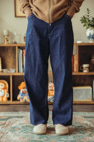 orSlow - Wide Fit 30's Painter Pants - One Wash - Canoe Club