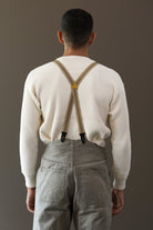 Taiga Takahashi - Lot.005 Suspender - Multi Stripe Beige - Canoe Club