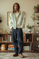 Auralee - Sponge Wool Twill Zip Blouson - Pale Green - Canoe Club