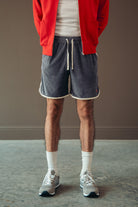 Healthknit - Tri-Blend Pile Half Pants - Grape - Canoe Club