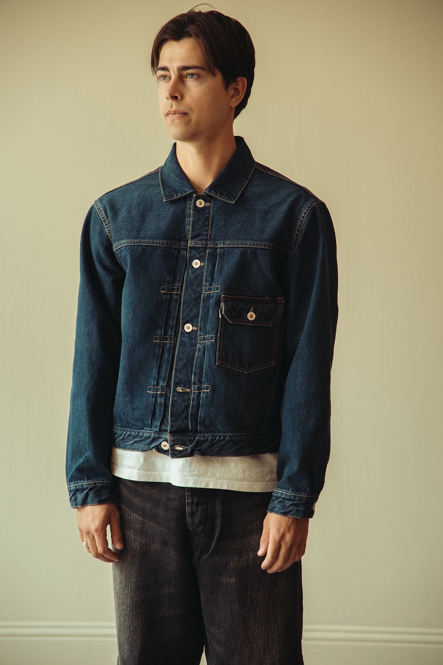 Herill - HONAI Suvindenim Jacket - Vintage Worn - Canoe Club