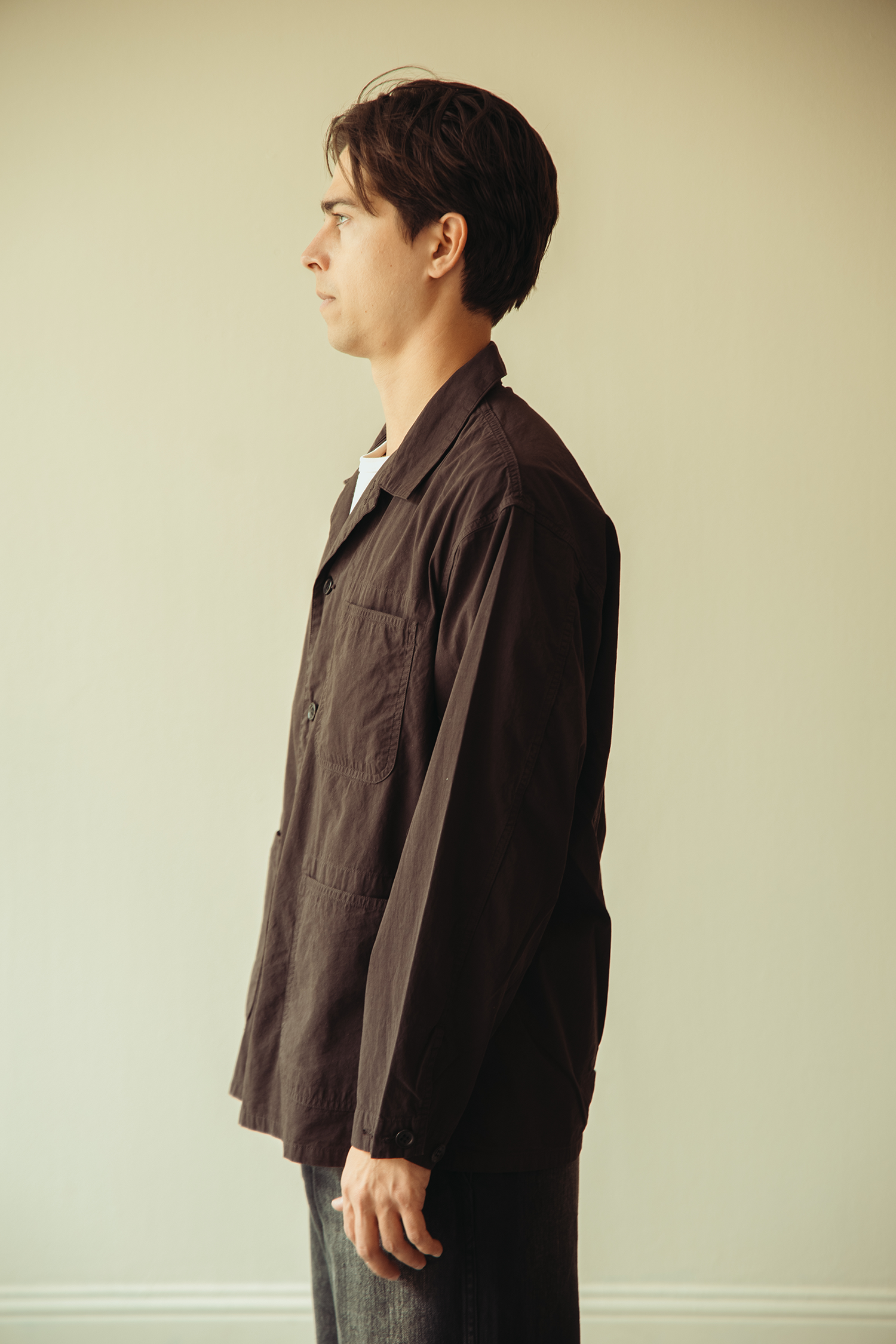Herill - Ripstop P41 Coverall Jacket - Brown - Canoe Club