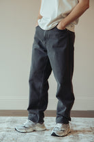 orSlow - 101 Dad's Fit Denim - Black Denim Stone - Canoe Club