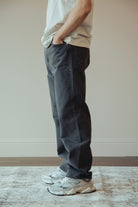 orSlow - 101 Dad's Fit Denim - Black Denim Stone - Canoe Club