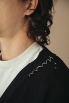 Marni - Jacquard Dishevelled Cotton 5G Cardigan - Black - Canoe Club