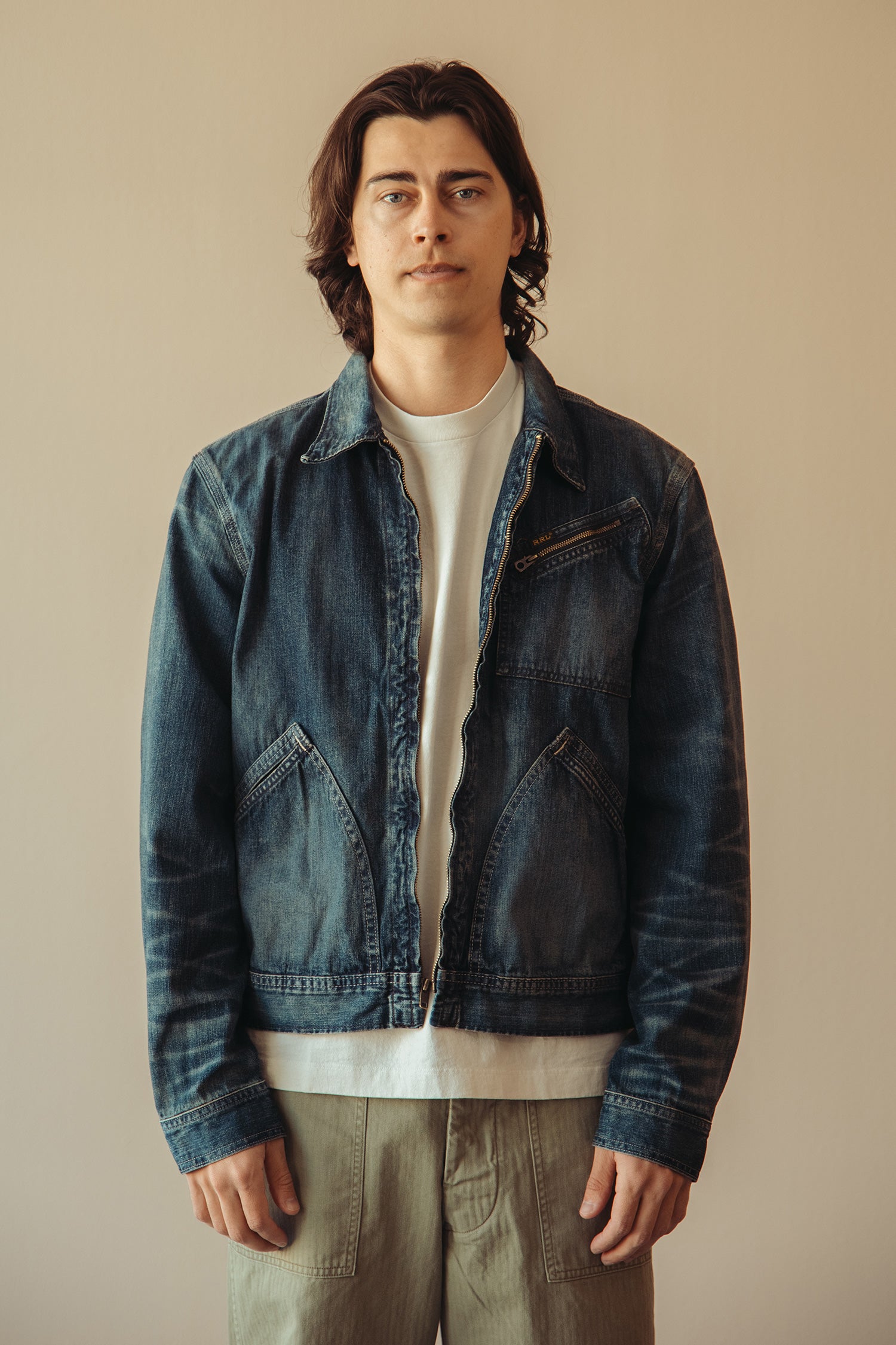 RRL - Leyton Indigo Denim Jacket - Leyon Wash - Canoe Club