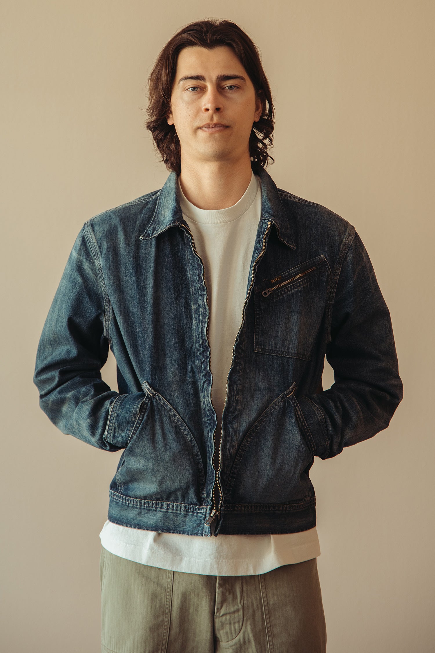 RRL - Leyton Indigo Denim Jacket - Leyon Wash - Canoe Club