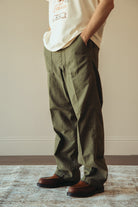 orSlow - Vintage Fit Fatigues - Dark Olive - Canoe Club