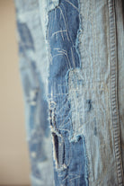 RRL - Vintage 5-Pocket Repaired Indigo Pant - Destroyed Repair Stripe - Canoe Club