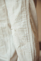 RRL - Engineer Fit Repaired Carpenter Pant - Destroyed & Repaired Cream - Canoe Club