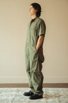Engineered Garments - Coverall Suit - Olive Cotton Ripstop - Canoe Club