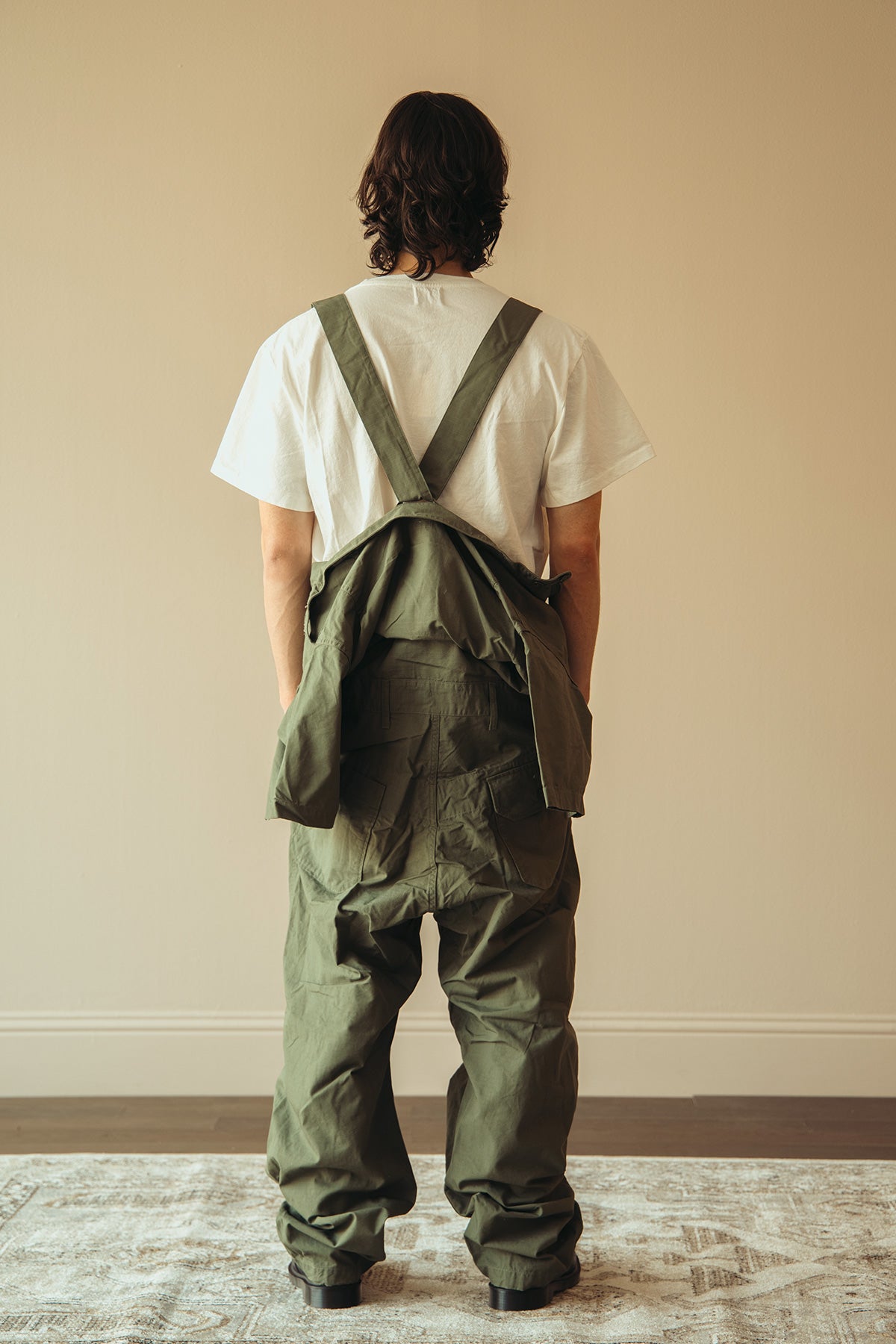 Engineered Garments - Coverall Suit - Olive Cotton Ripstop - Canoe Club