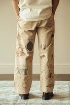 Samuel Zelig - Yearbook Pant - Khaki/Grey - Canoe Club