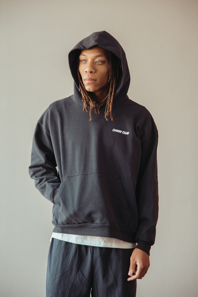 Canoe Club Collaborations - Logo Hoodie - Graphite - Canoe Club