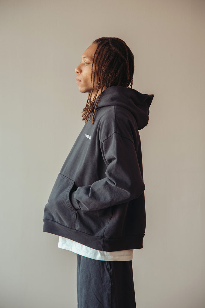 Canoe Club Collaborations - Logo Hoodie - Graphite - Canoe Club