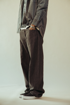 Seya - Linen Tofu Brother Jeans - Stone - Canoe Club
