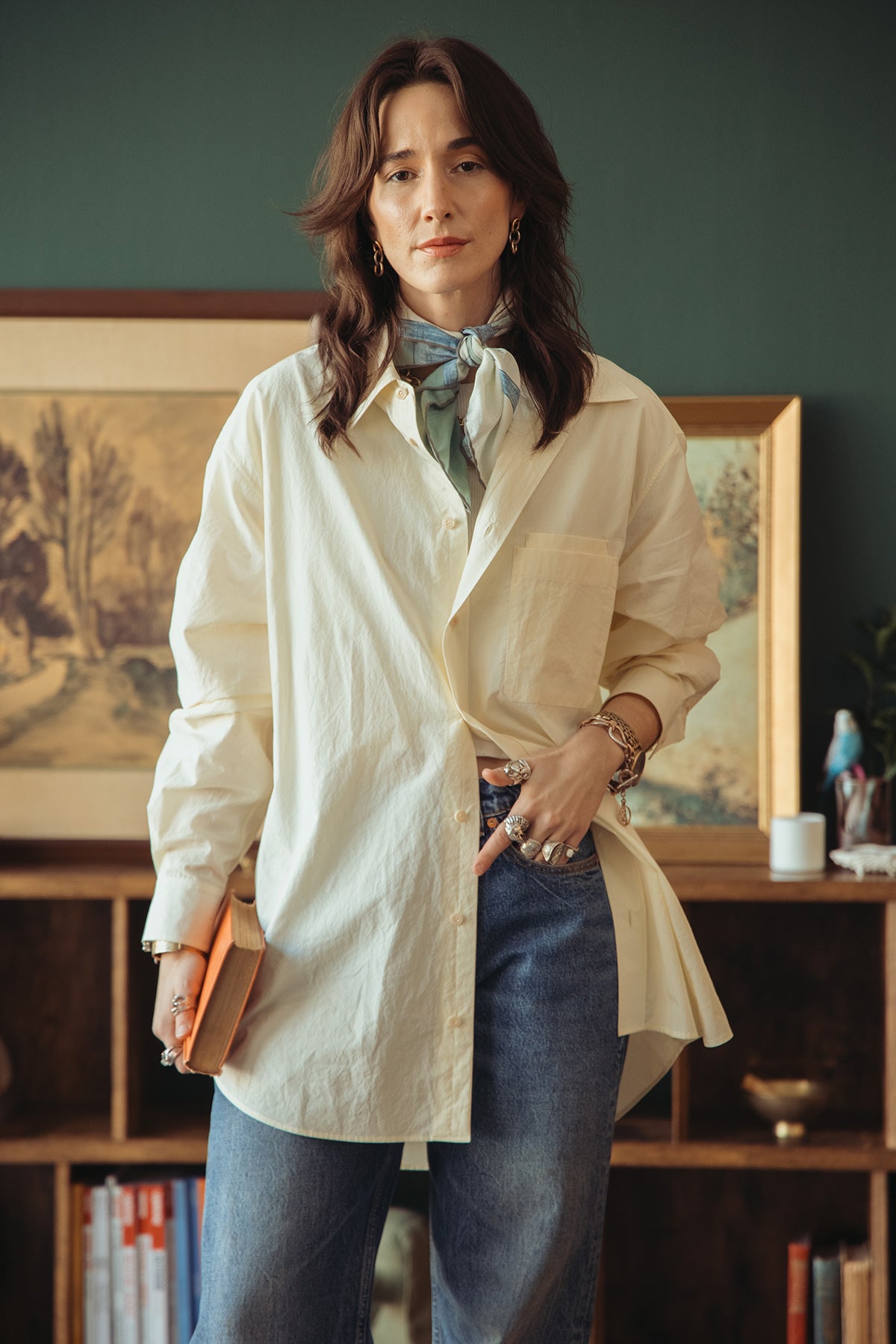 Lemaire - Double Pocket Shirt - Almond Milk - Canoe Club