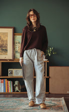 Lemaire - Twisted Belted Pants - Snowy Blue Grey - Canoe Club