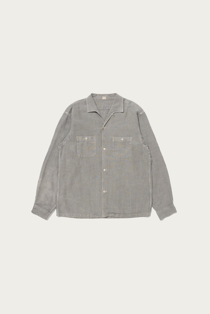 Taiga Takahashi - Lot. 102 Sir Guy Shirt - Charcoal Dyed Grey - Canoe Club