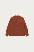 Taiga Takahashi - Lot. 102 Sir Guy Shirt - Techi Tree Dyed Brown - Canoe Club