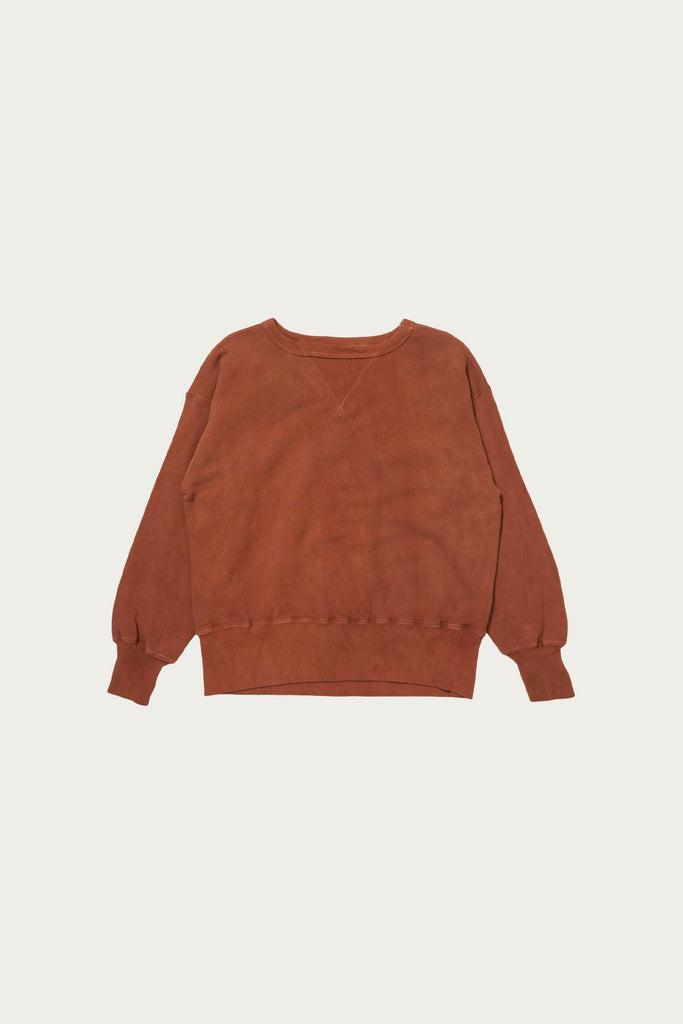 Taiga Takahashi - Lot. 603 Sweat Shirt - Techi Tree Dyed Brown - Canoe Club