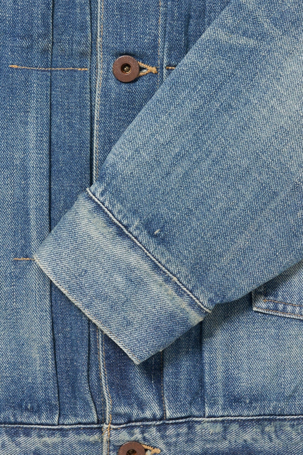 Taiga Takahashi - Lot. 703 Denim Jacket C. 1920's - Damaged Indigo - Canoe Club