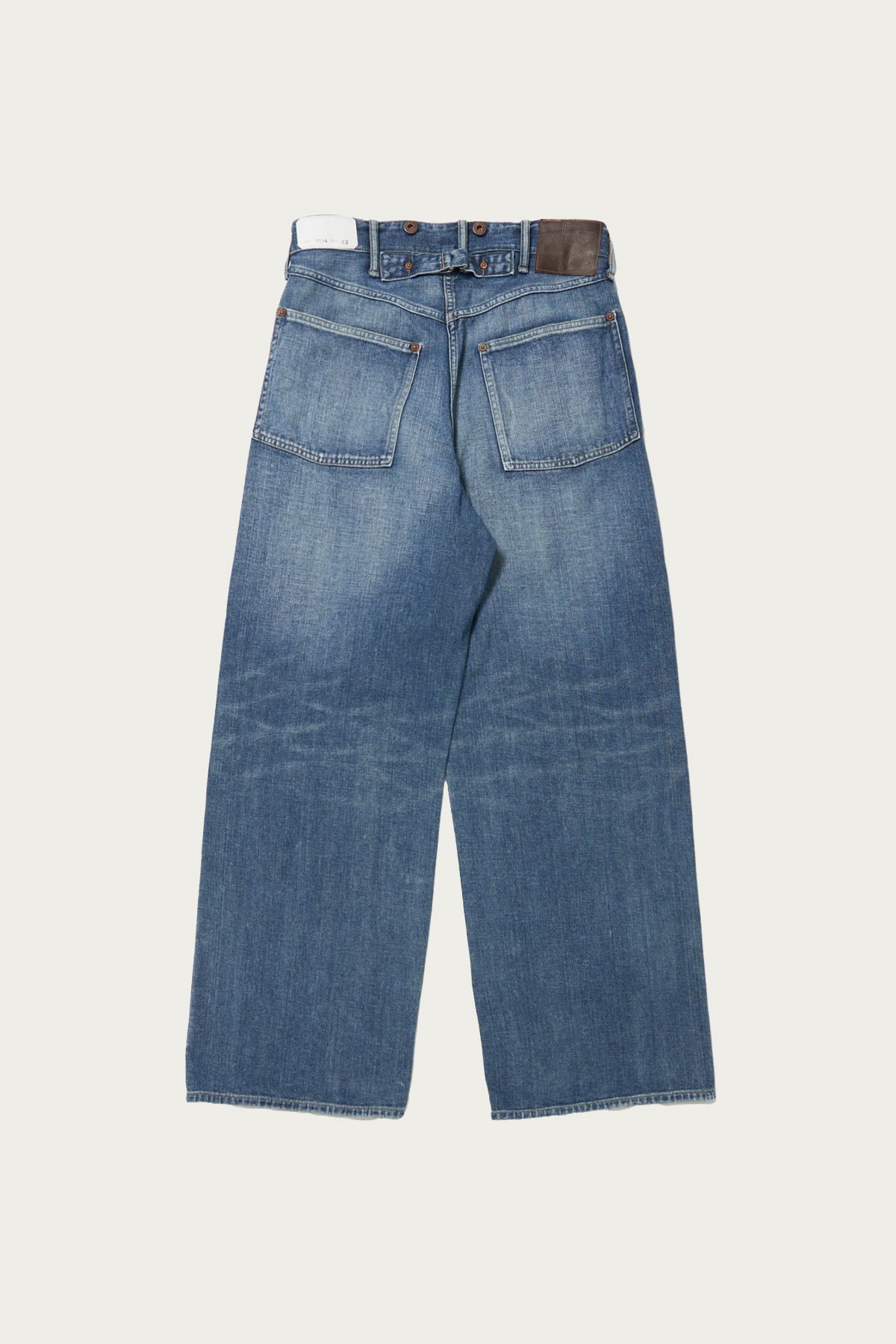 Taiga Takahashi - Lot. 704 Denim Trousers C. 1920's - Damaged Indigo - Canoe Club