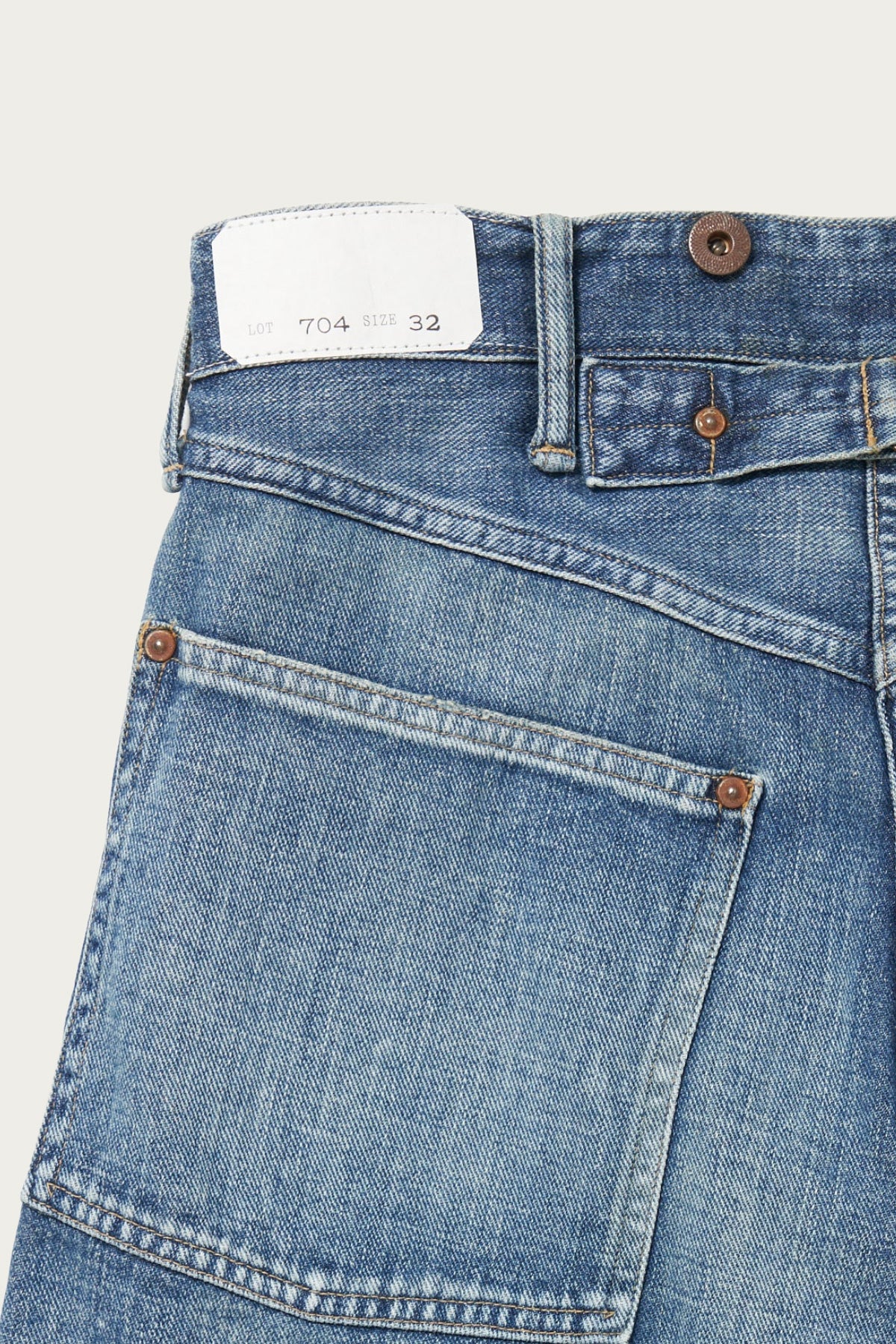 Taiga Takahashi - Lot. 704 Denim Trousers C. 1920's - Damaged Indigo - Canoe Club