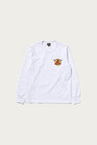 The Real McCoys - The Real McCoys Logo Tee L/S - White - Canoe Club