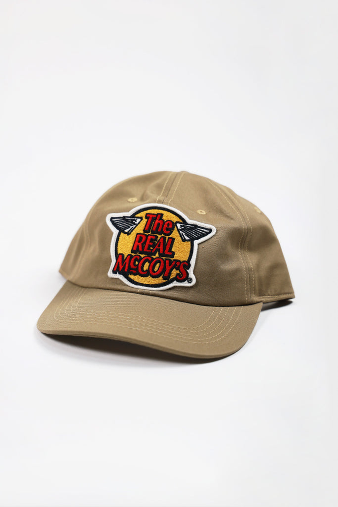 The Real McCoys - The Real McCoys Logo Baseball Cap - Tan - Canoe Club