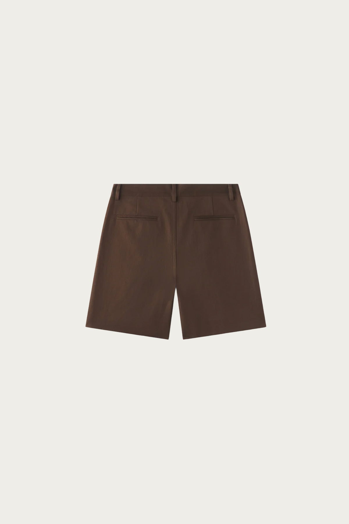 Aaron Levine - Cotton Linen Short - Brown - Canoe Club