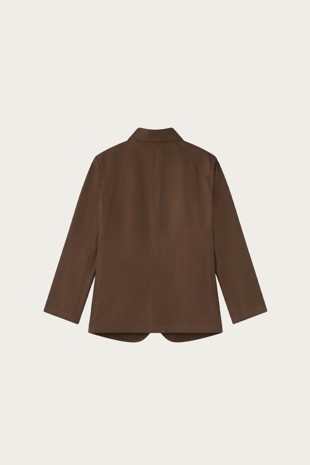 Aaron Levine - Cotton Linen Suit Jacket - Brown - Canoe Club