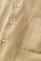 Aaron Levine - David Lynch Shirt - Camel - Canoe Club