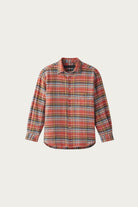 Aaron Levine - Plaid Button Down Shirt - Brick Plaid - Canoe Club