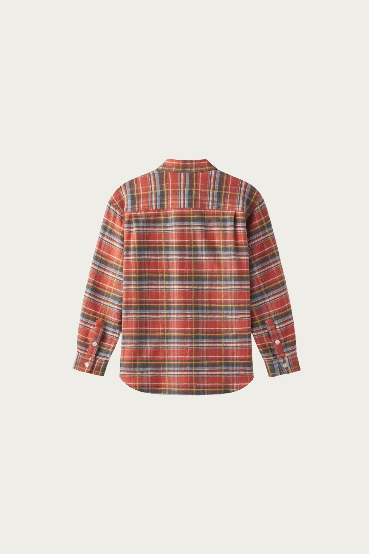 Aaron Levine - Plaid Button Down Shirt - Brick Plaid - Canoe Club