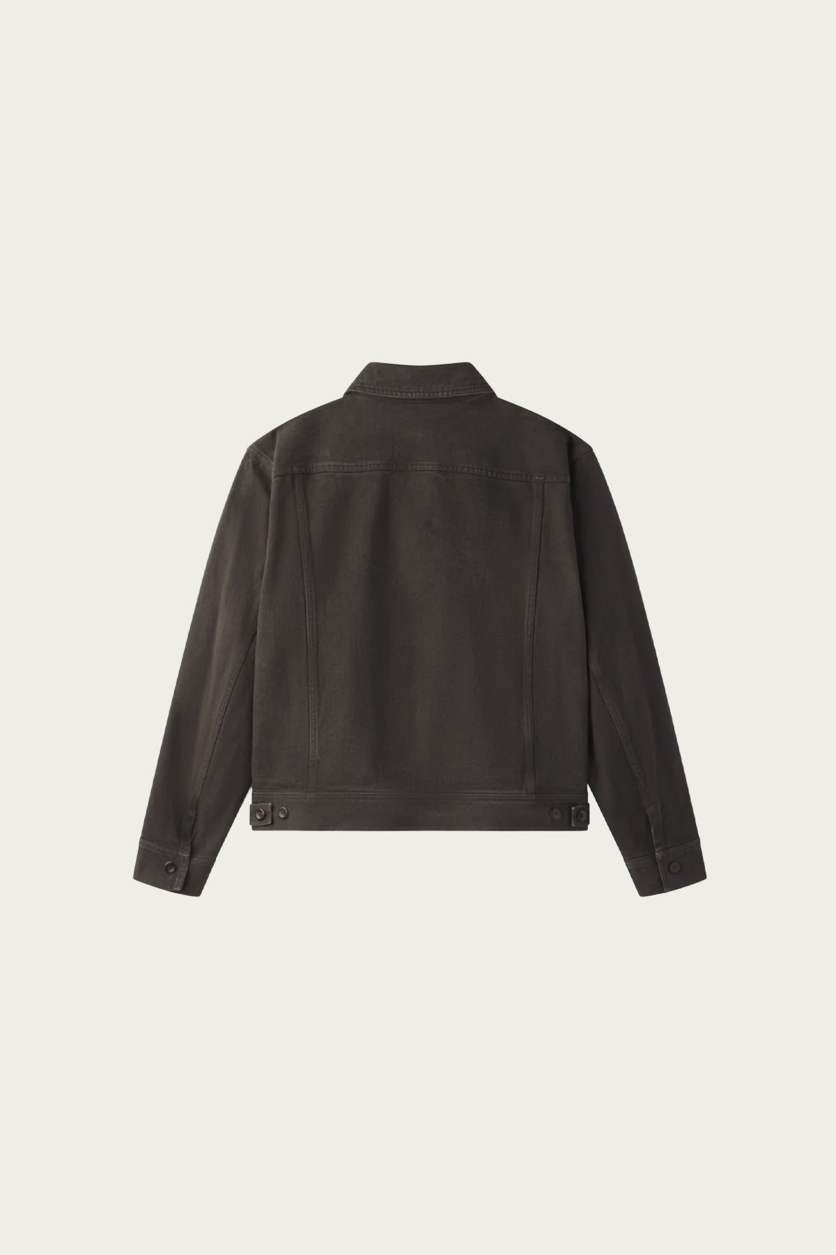 Aaron Levine - Sulphur Dyed Trucker Jacket - Granite - Canoe Club