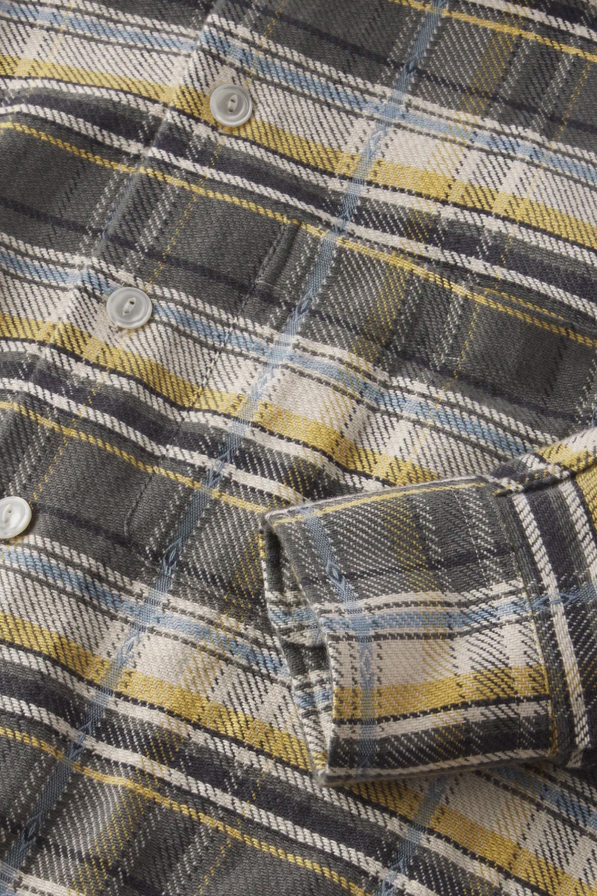Aaron Levine - Plaid Button Down Shirt - Grey Plaid - Canoe Club