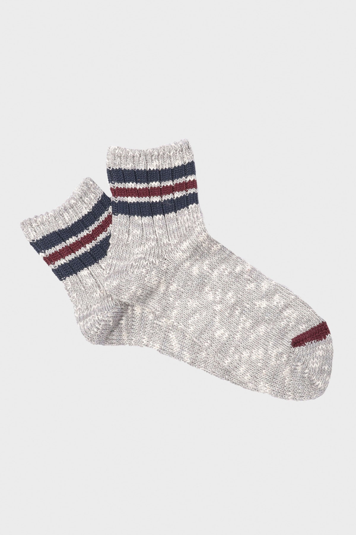 Anonymous Ism - 3 Line Slub Quarter - Medium Grey - Canoe Club