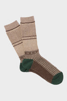 Anonymous Ism - Houndstooth JQ Crew - Beige - Canoe Club