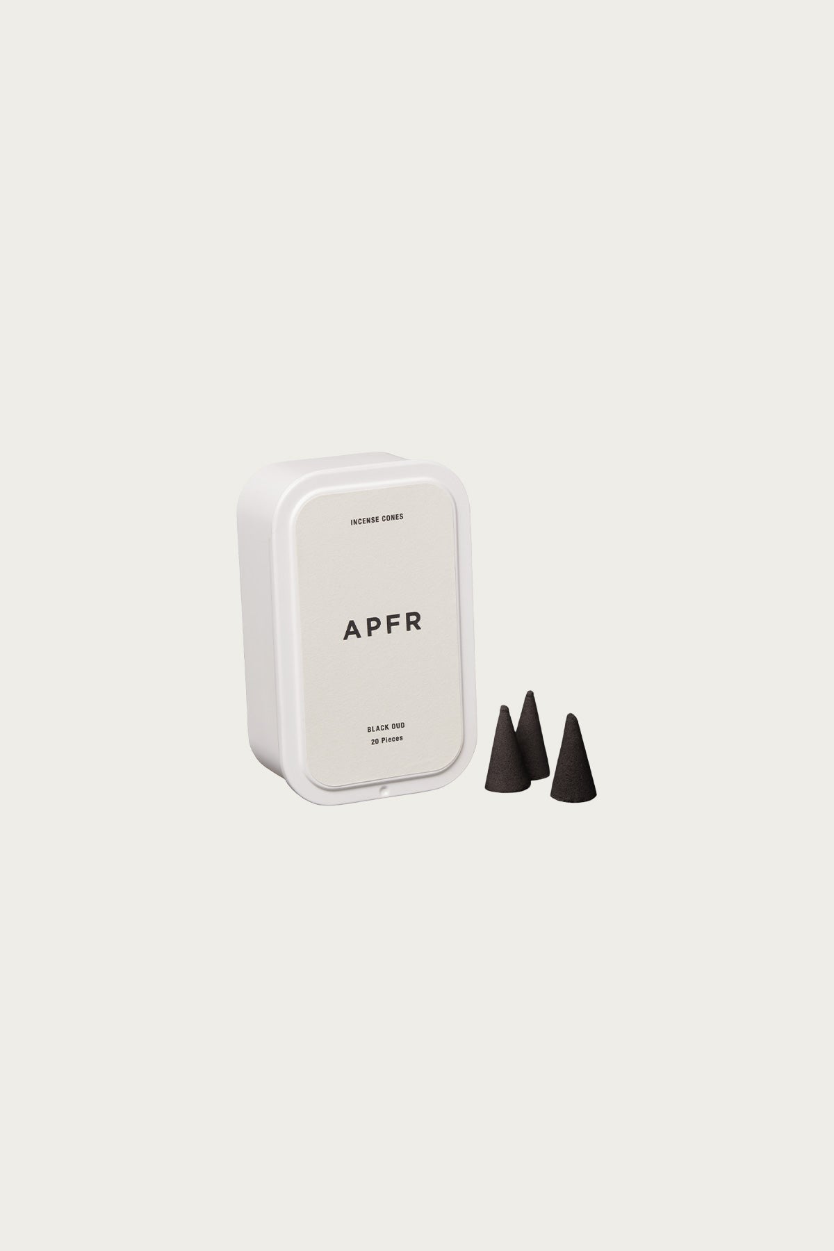 APFR - Charcoal Incense Cones - Black Oud - Canoe Club