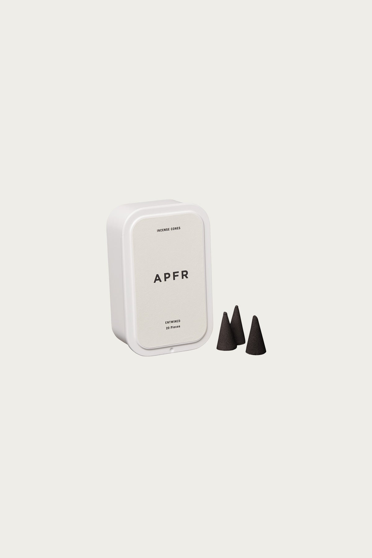 APFR - Charcoal Incense Cones - Entwined - Canoe Club