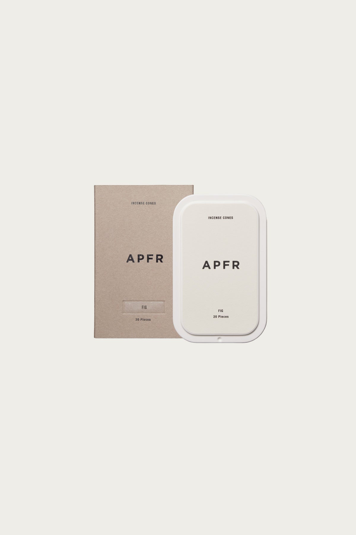 APFR - Charcoal Incense Cones - Fig - Canoe Club