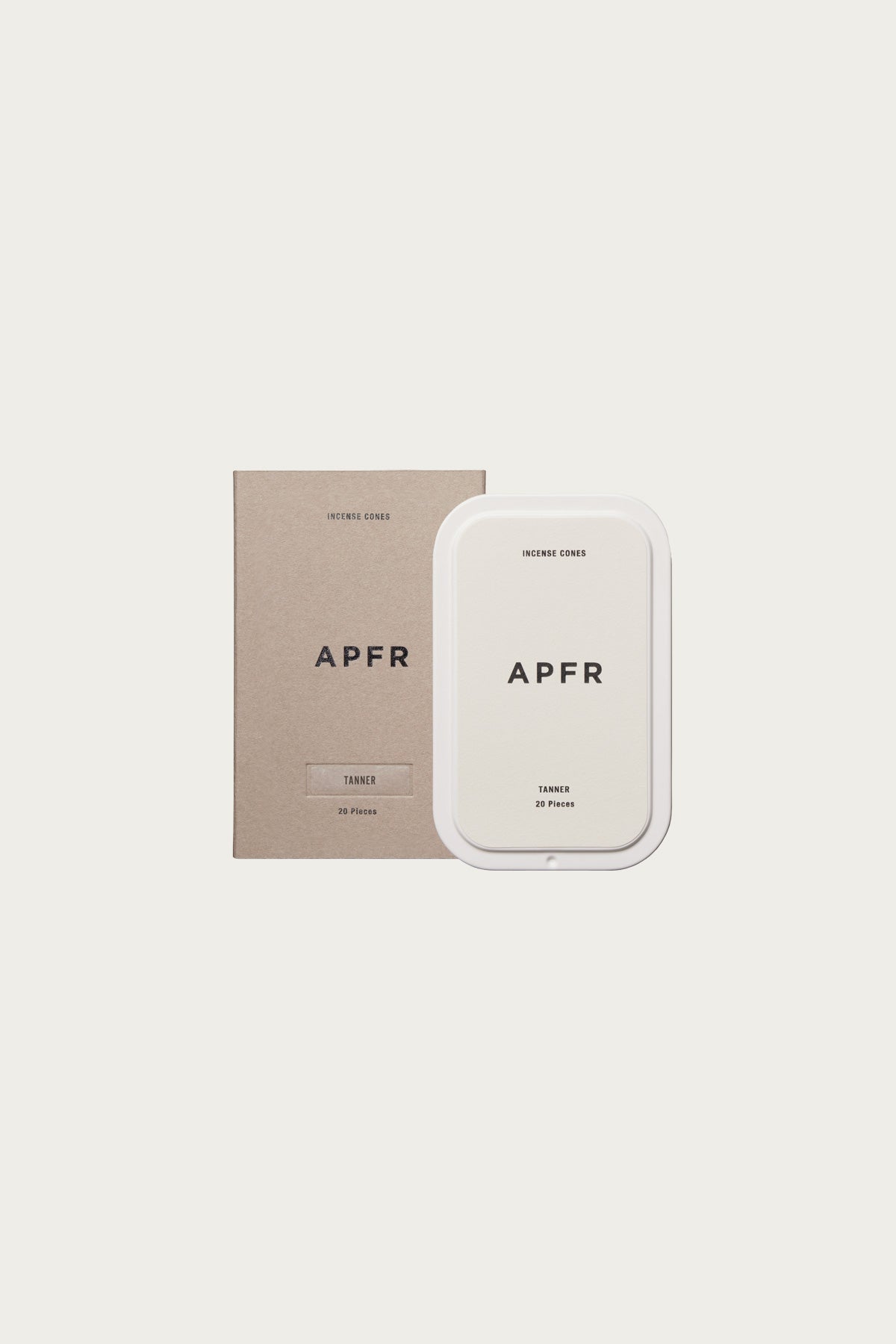 APFR - Charcoal Incense Cones - Tanner - Canoe Club